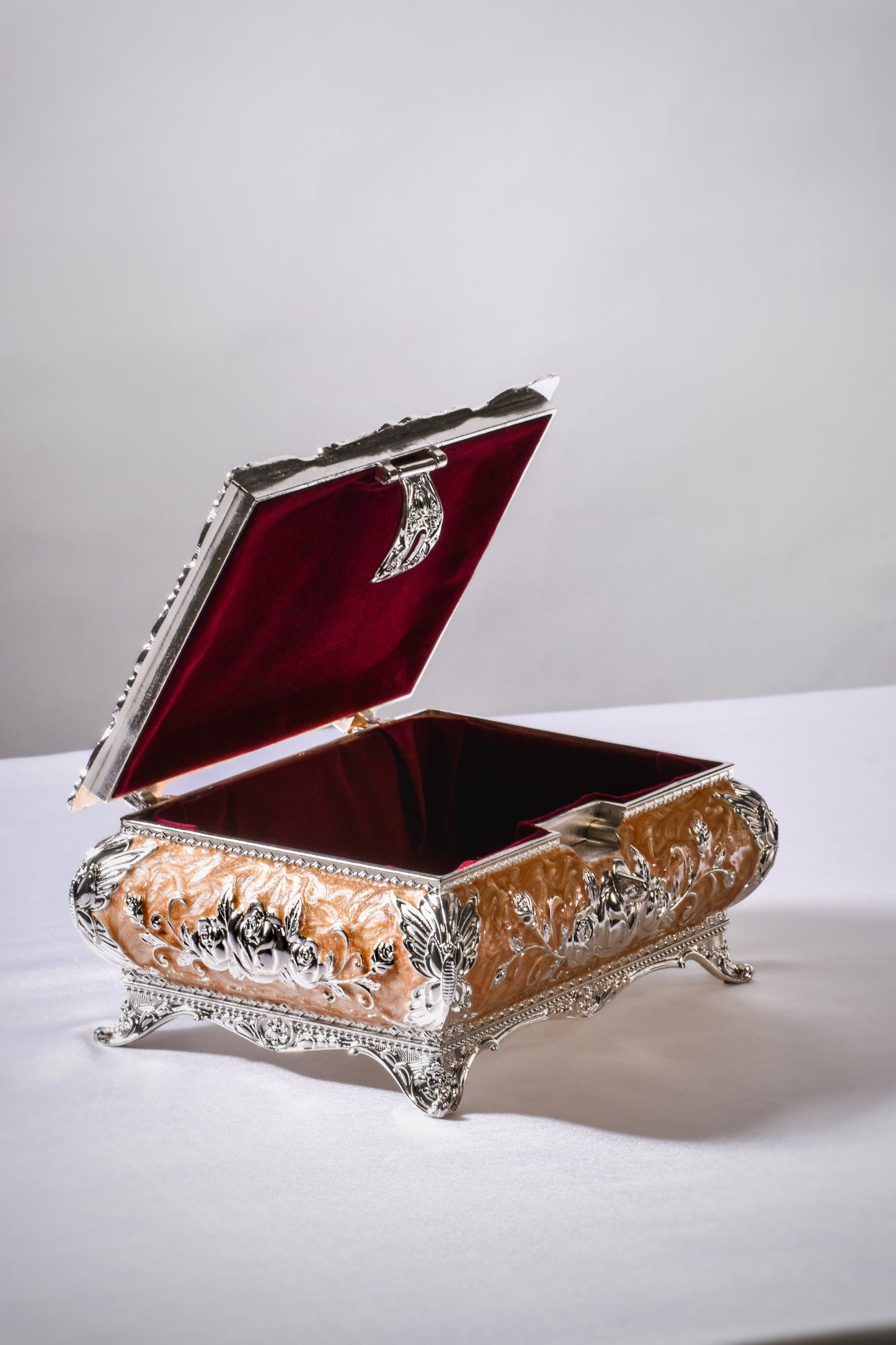 Peacock Jewellery Box