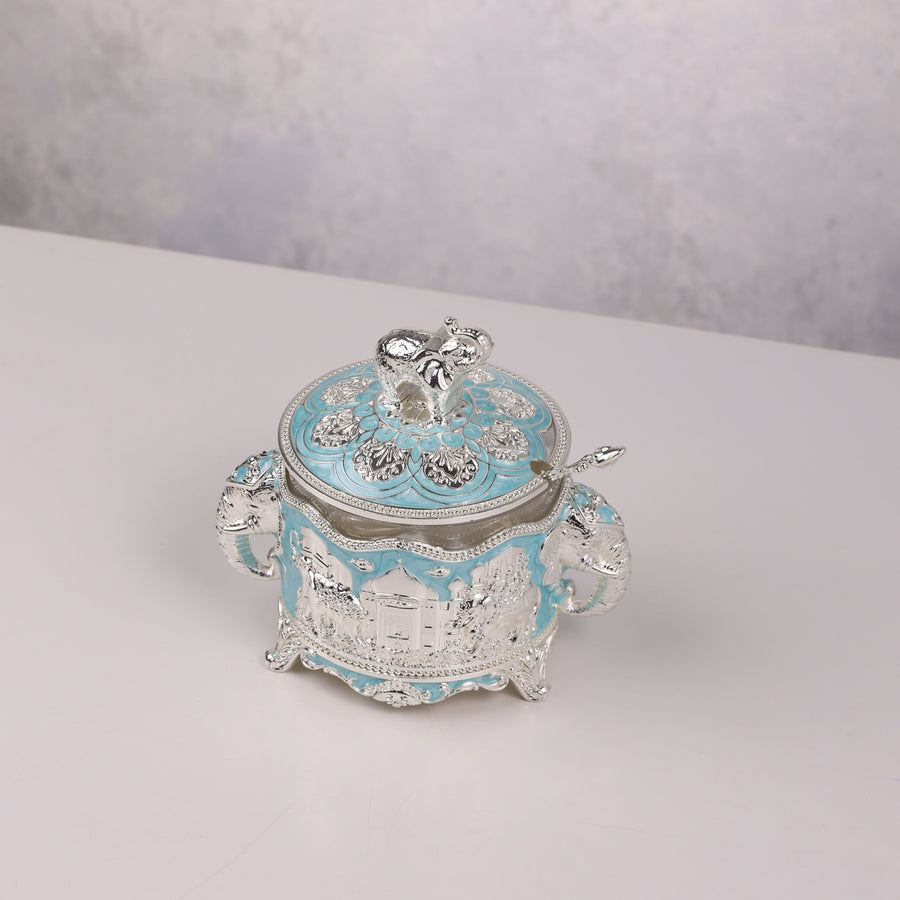 Royal Enamel Sugar Pot (Elephant)