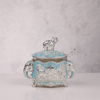 Royal Enamel Sugar Pot (Elephant)