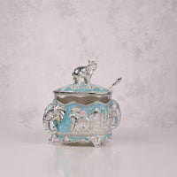 Royal Enamel Sugar Pot (Elephant)