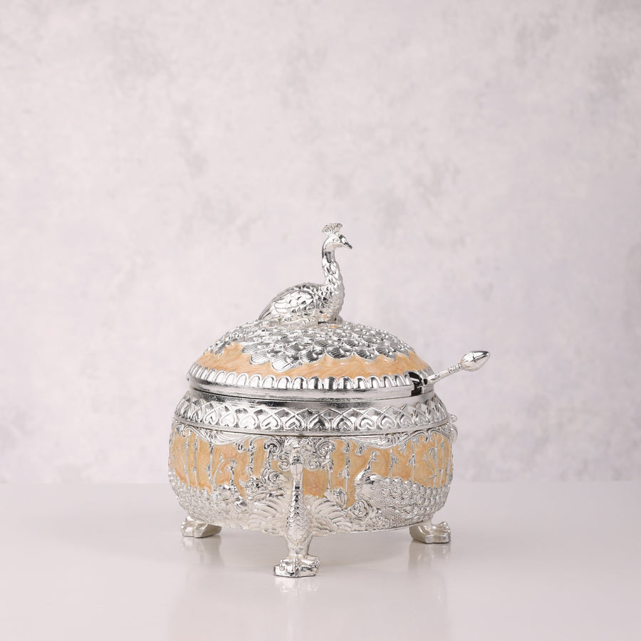 The Peacock Heritage Sugar Pot