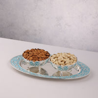 Enamel Oval Serving Tray