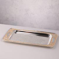 Enamel Rectangular Serving Tray