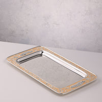 Enamel Rectangular Serving Tray