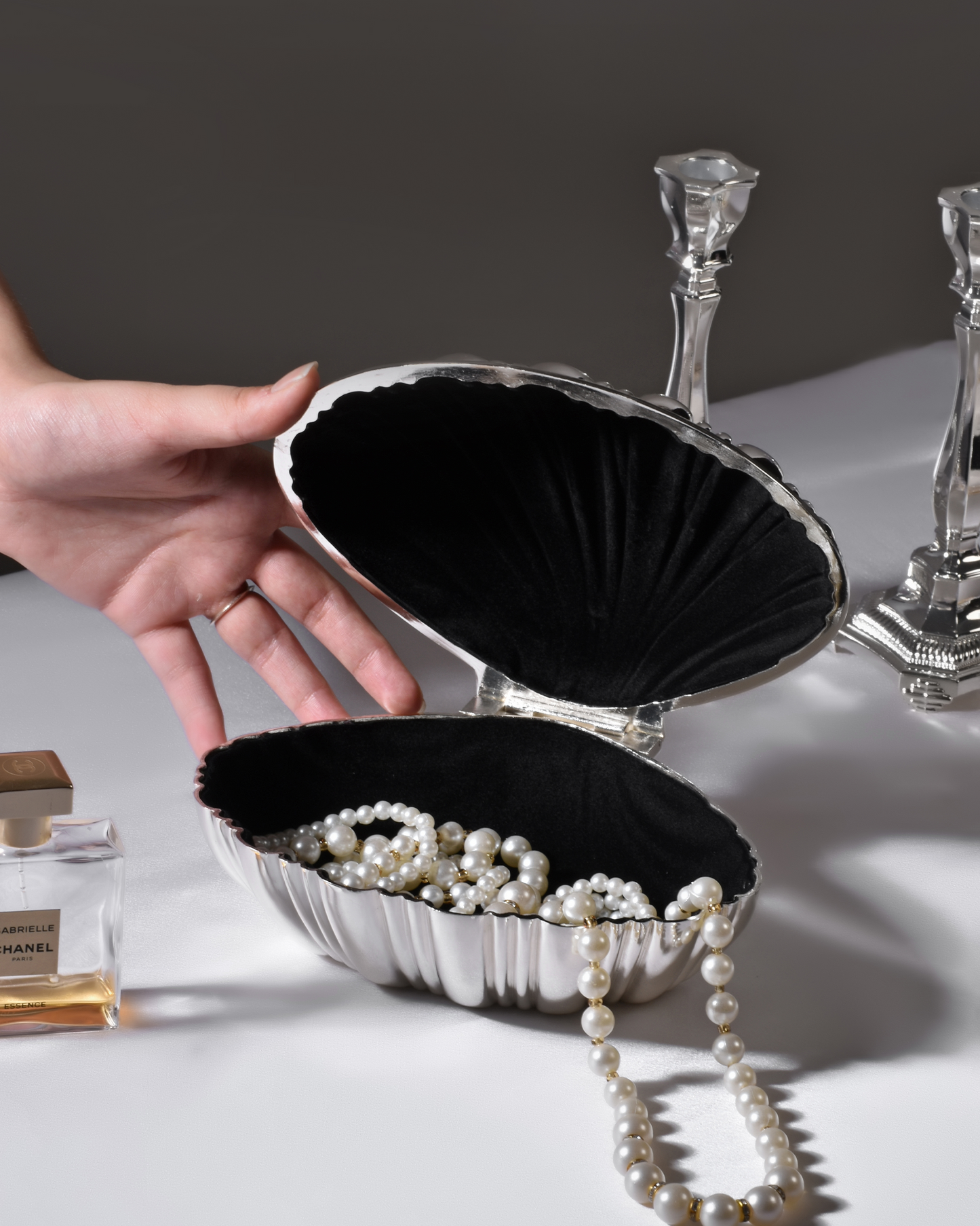 Shell Shaped Jewellery Box