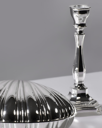Silver Candle Stand