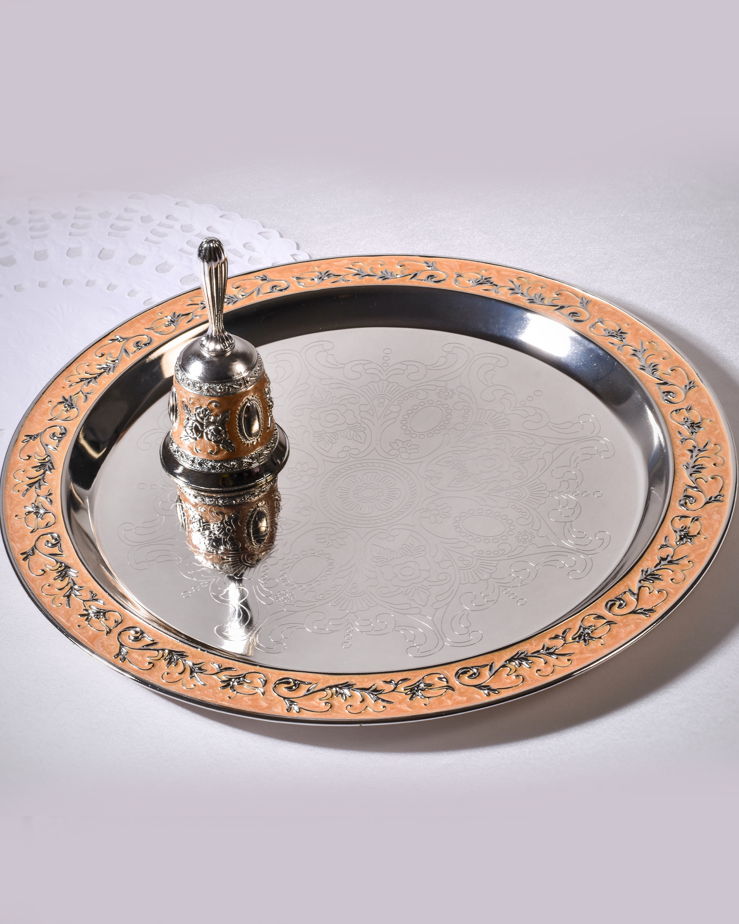 Pooja Thali with Bell & Small Bowl