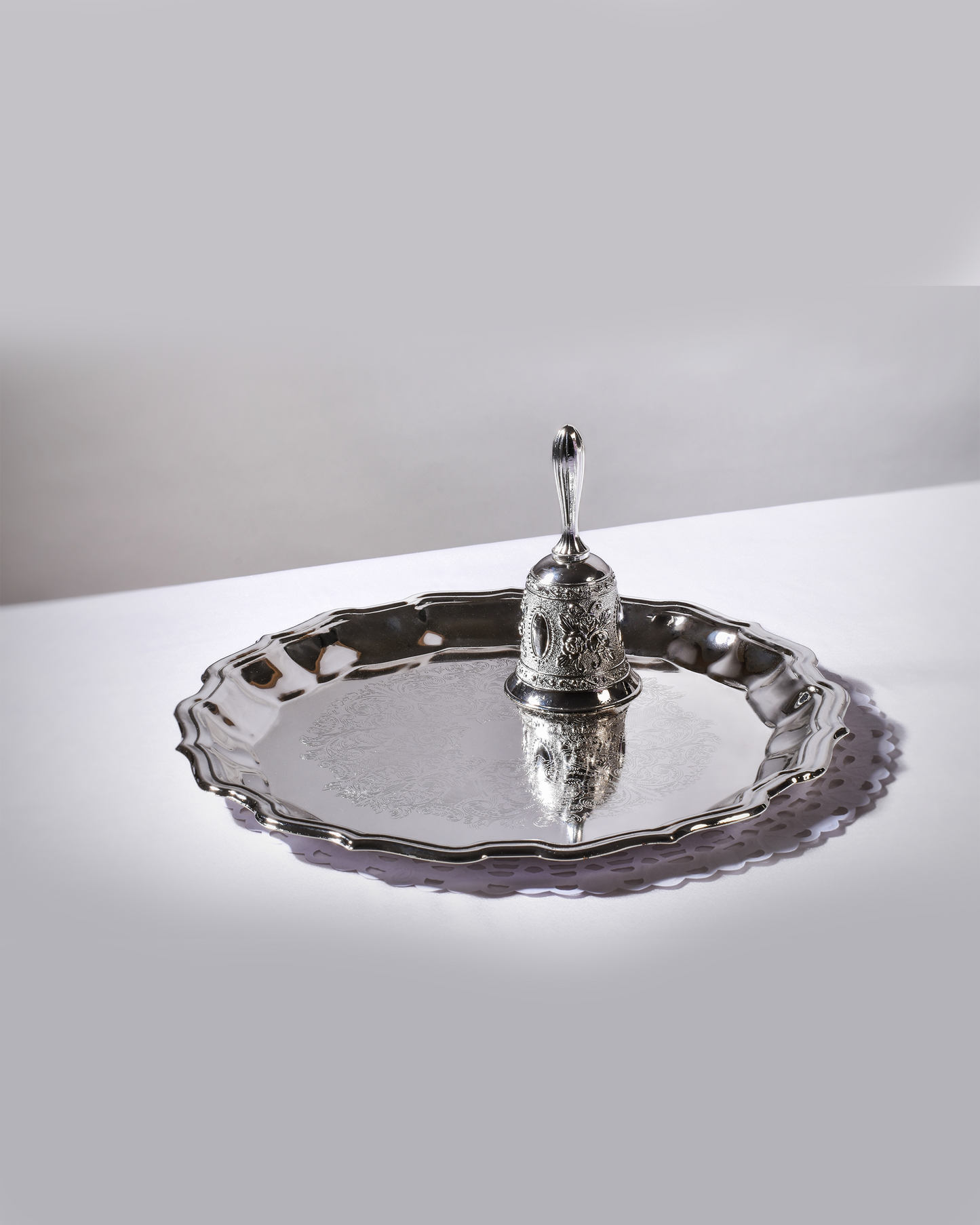 Pooja Thali with Bell & Small Bowl