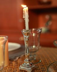 Silver Candle Stand