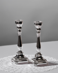 Silver Candle Stand