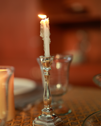 Silver Candle Stand