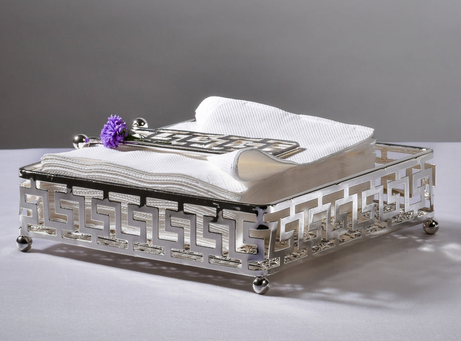 Silver Plated Napkin Holder