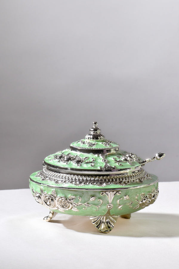 Classic Enamel Sugar Pot