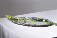 Rose Enamel Serving Tray