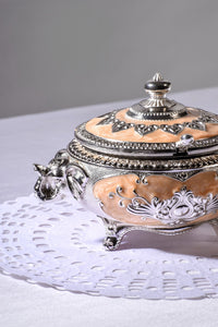 Elephant Enamel Sugar Pot