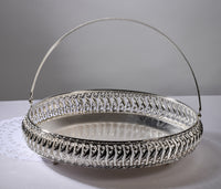Round Platter With Handle