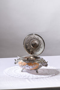 Elephant Enamel Sugar Pot