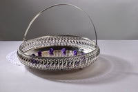 Round Platter With Handle