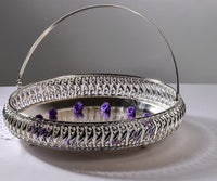 Round Platter With Handle