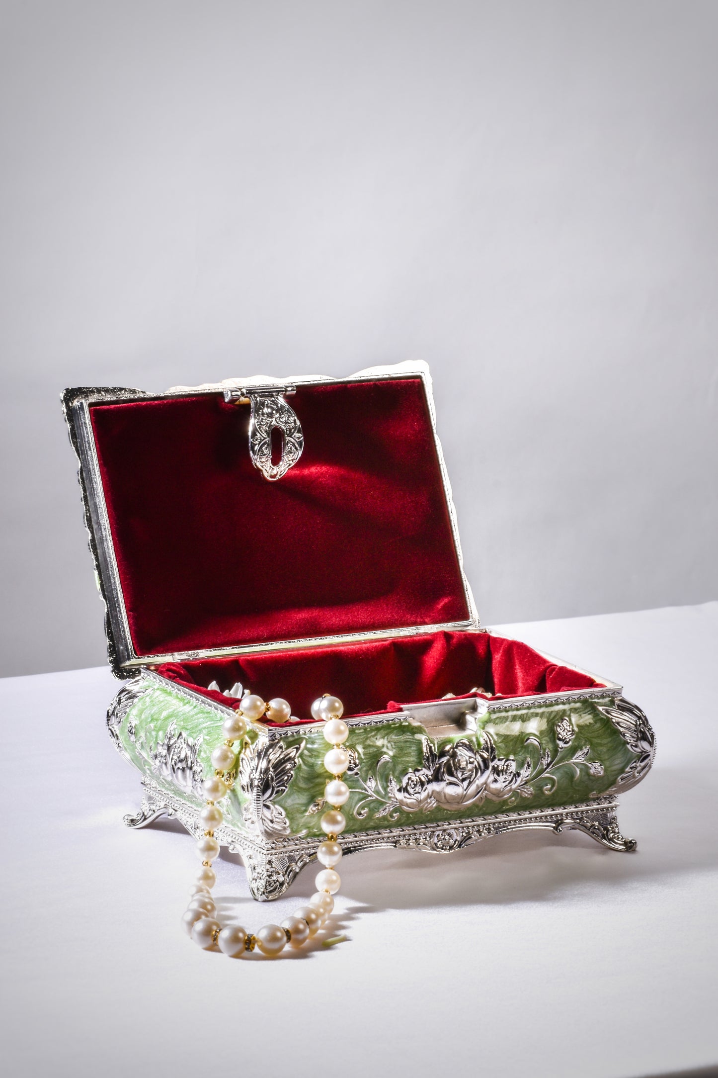 Peacock Jewellery Box