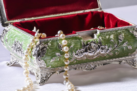 Peacock Jewellery Box