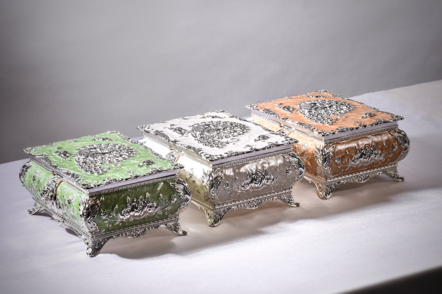 Peacock Jewellery Box