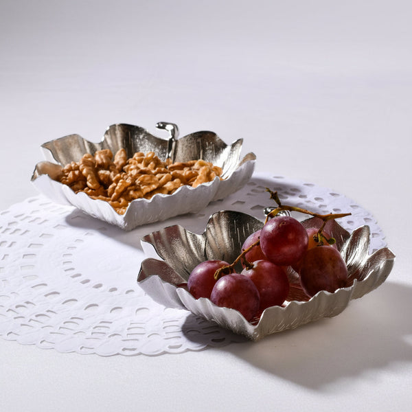 Maple Leaf Serving Bowls (Set of 2) Large